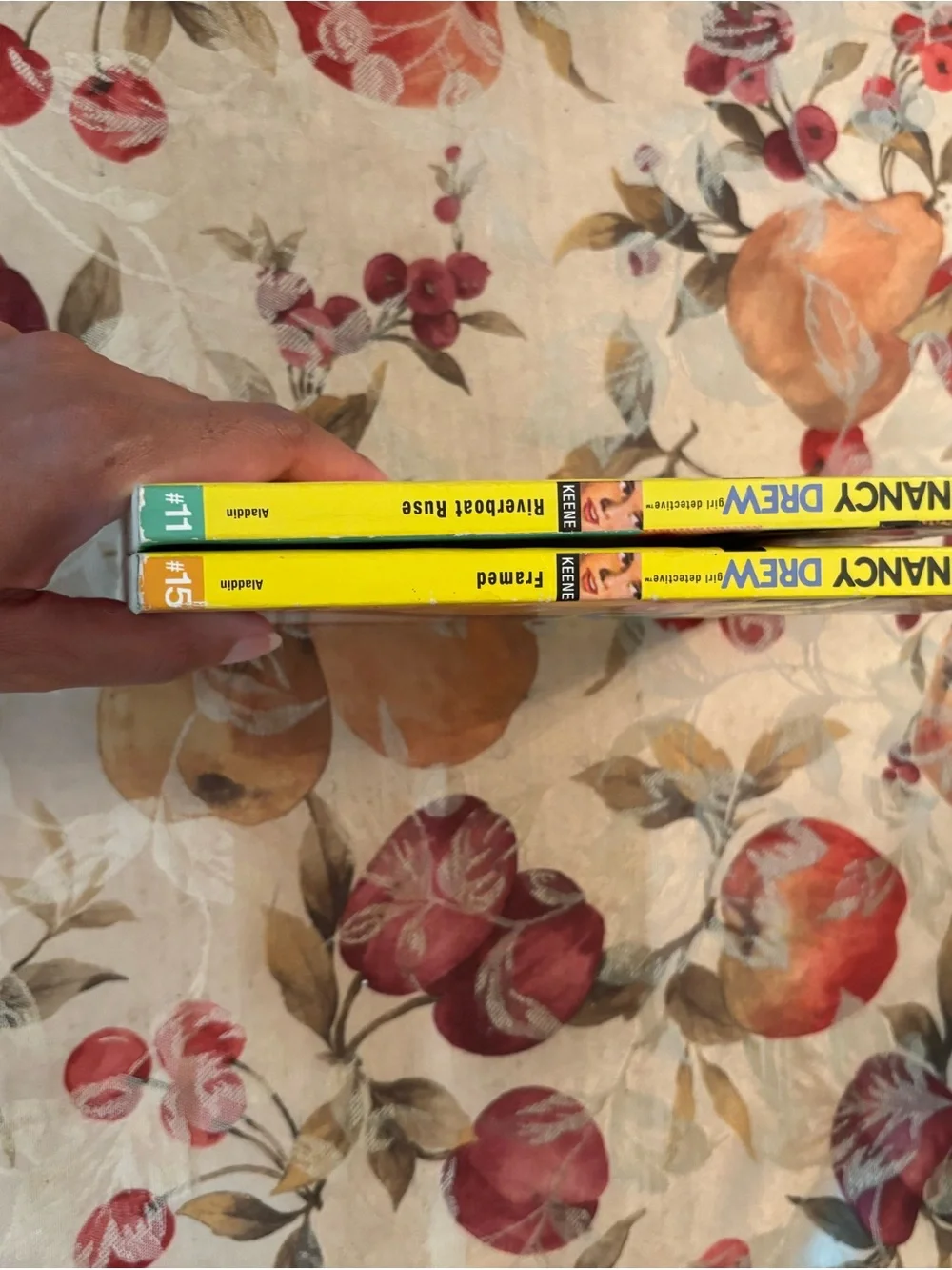 Nancy Drew Paperback Book - Yellow/Orange Cover